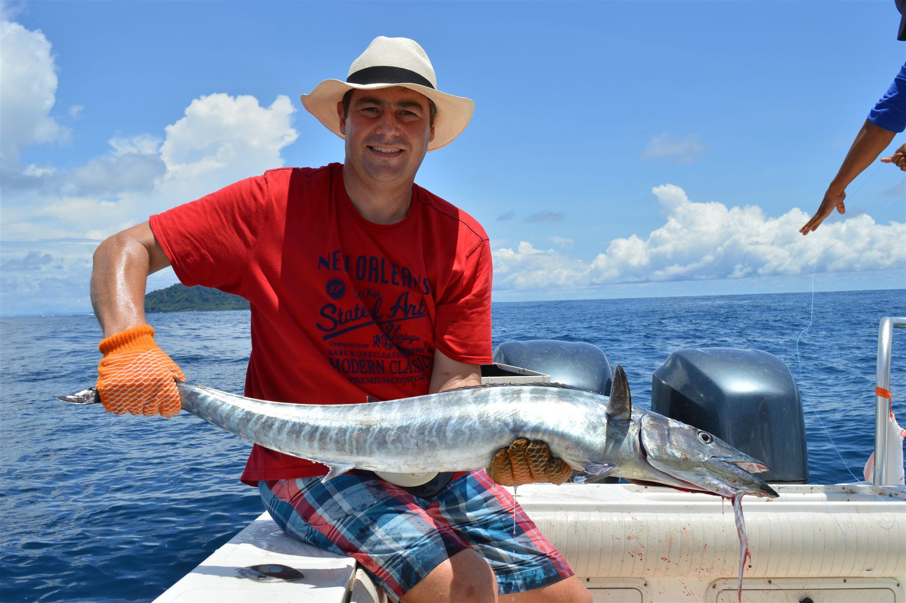 Fresh fish for supper